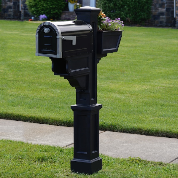 Signature Plus Mail Post - Black